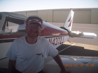 Alamo Lake airstrip - N4372J and Adam