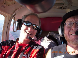 Matt and Adam flying in N4372J