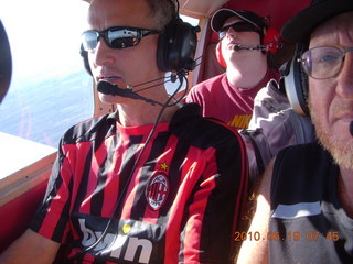 Matt and Ben and Adam flying in N4372J