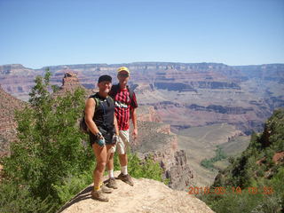 Grand Canyon hike - Adam and Matt