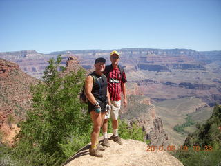 1226 77k. Grand Canyon hike - Adam and Matt