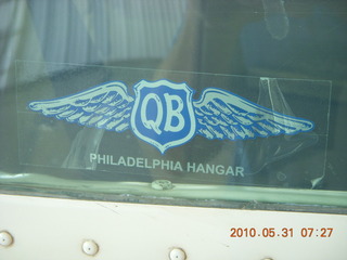 QB sticker on N3130S