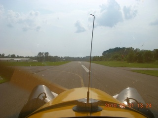 aerial from Neil's Piper Cub - landing