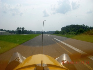 aerial from Neil's Piper Cub - landing