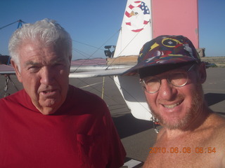 Don and Adam at Bagdad Airport (E51)