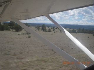 NM-RAC New Mexico back-country get-together - aerial - landing at Beaverhead