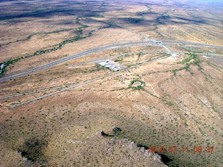 aerial - airstrip near Superior