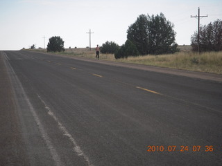 Holbrook Airport (P14) - Route 66 sign