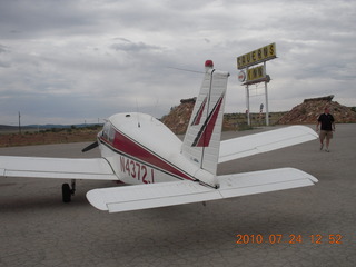 Adam in N4372J taking off at Bagdad Airport (E51)