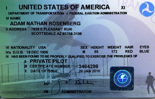 pilot license