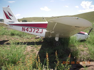 New Mexico back-country trip - N4372J after the accident