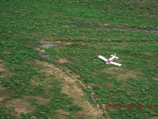 11 7a8. flight from T-or-C to Phoenix with Ken - aerial - N4372J crash site