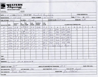 N4372J new engine log