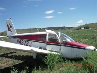 airplane wreck graveyard - N4372J