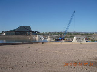 Tempe Town Lake dam work