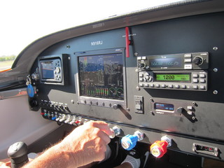 RV-7A N916RJ instrument panel
