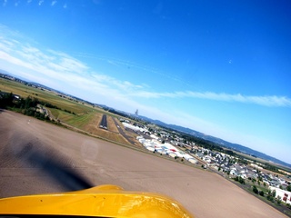 RV-7A N916RJ flight - aerial - Independence (7S5)