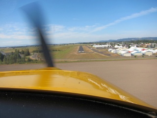 RV-7A N916RJ flight - aerial - Independence (7S5) final