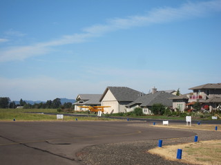 RV-7A N916RJ flight - Independence (7S5) airpark