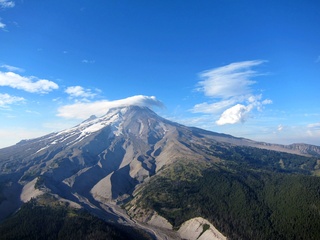 aerial - Oregon - Mount Hood
