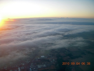 7S5 to DVT trip - aerial - Oregon clouds