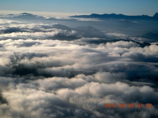 7S5 to DVT trip - aerial - Oregon clouds