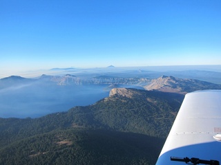 7S5 to DVT trip - aerial - Oregon - Crater Lake