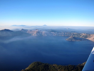 7S5 to DVT trip - aerial - Oregon - Crater Lake