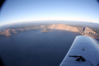 7S5 to DVT trip - aerial - Oregon - Crater Lake