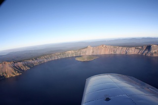 7S5 to DVT trip - aerial - Oregon - Crater Lake
