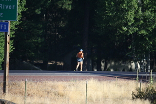 1263 7b4. 7S5 to DVT trip - Oregon - Adam running at Chiloquin State