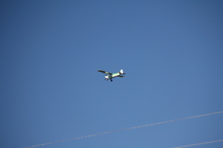 7S5 to DVT trip - Oregon - Chiloqin State - airplane coming in