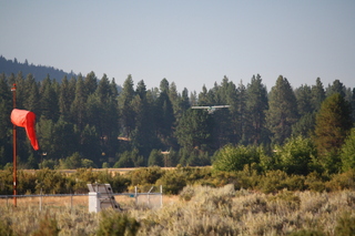 7S5 to DVT trip - Oregon - Chiloqin State - airplane landing