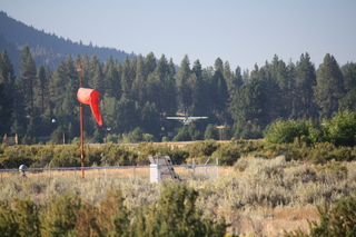 7S5 to DVT trip - Oregon - Chiloqin State - airplane landing