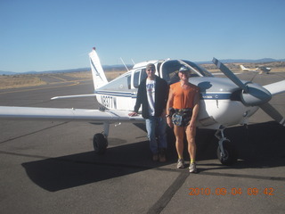 7S5 to DVT trip - N8377W, Sean, and Adam at Alturas