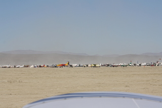 7S5 to DVT trip - aerial - Nevada - Black Rock City - Burning Man