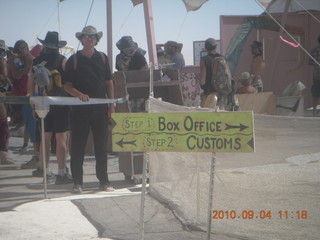 7S5 to DVT trip - Nevada - Black Rock City - Burning Man entrance