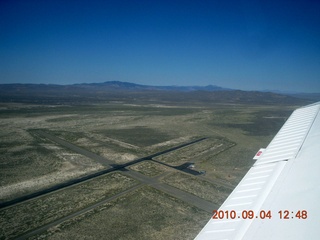 19 7b4. 7S5 to DVT trip - aerial - Nevada - Austin
