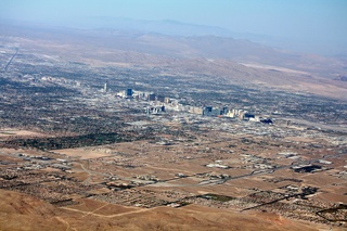 7S5 to DVT trip - aerial - Nevada - Las Vegas