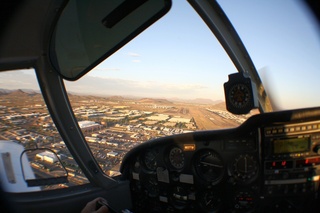 7S5 to DVT trip - N8377W instrument panel