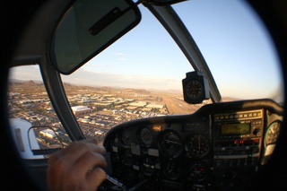 7S5 to DVT trip - N8377W instrument panel