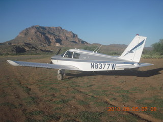 111 7b5. N8377W at Superior Airport (E81)