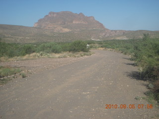 Superior Airport - another airplane, a Maule, taking off