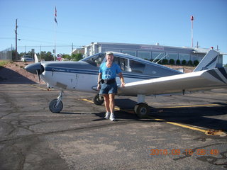 65 7bg. N8377W and Adam at Payson (PAN)