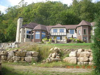 Afton run - nice Tudor house on the river