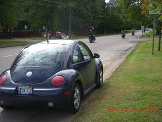 Afton run - Mike's new-bug car