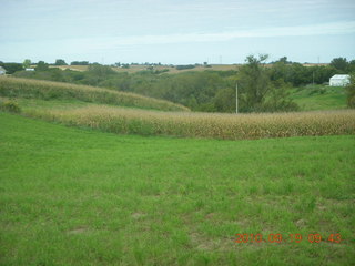 Welch run with Kevin - thick corn