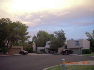 full moon seen from Pleasant Run Court