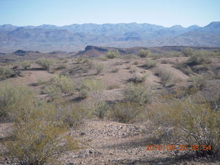 aerial - Alamo Lake area