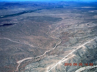 185 7br. Alamo Lake run - aerial